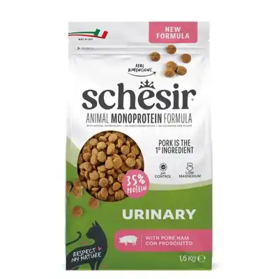 Schesir Monoproteína Urinary con jamón - 1,5 kg - Schesir - Comparador de precios