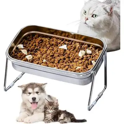 UAMLY Comedero elevado para gatos inclinado a 15° - 1 pieza - Uamly - Comparador de precios