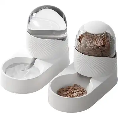 UAMLY Dispensador automático de comida para mascotas - 2 piezas de 2 litros - Uamly - Comparador de precios