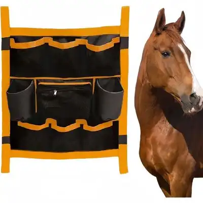 ZooVenture Caja de almacenamiento con bolsillos para paños de equitación - 1 pieza - Zooventure - Comparador de precios