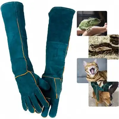 ZooVenture Guantes anti-mordeduras para perros, gatos, pájaros y reptiles - 40 cm - Zooventure - Comparador de precios