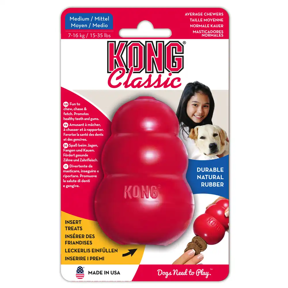 Juguete Kong para perros Classic M