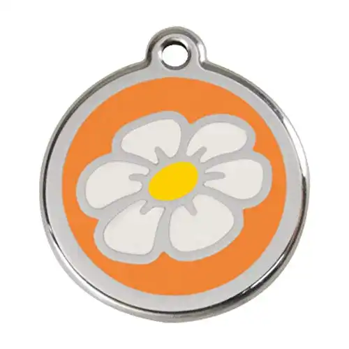 Placa identificativa Huella Naranja M - RedDingo - Comparador de precios