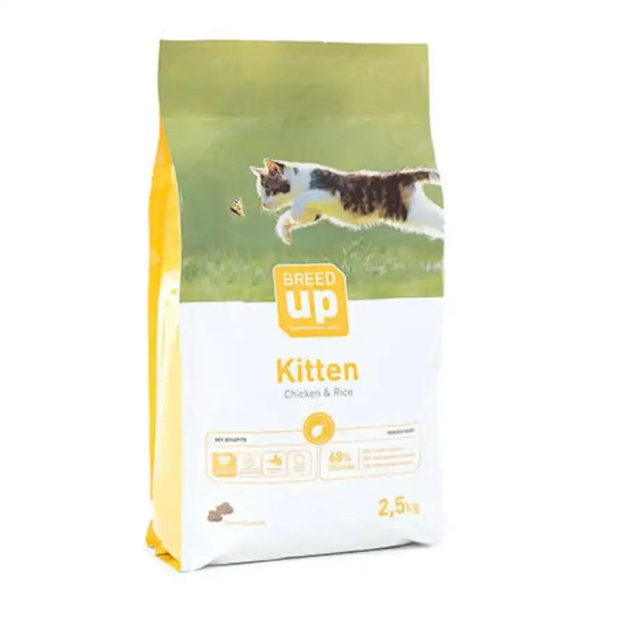 Breed Up Kitten pollo pienso para gatitos