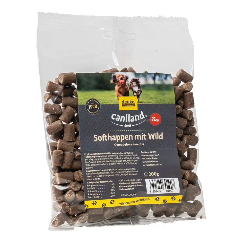 Caniland Soft Bites sin cereales con venado - 200 g