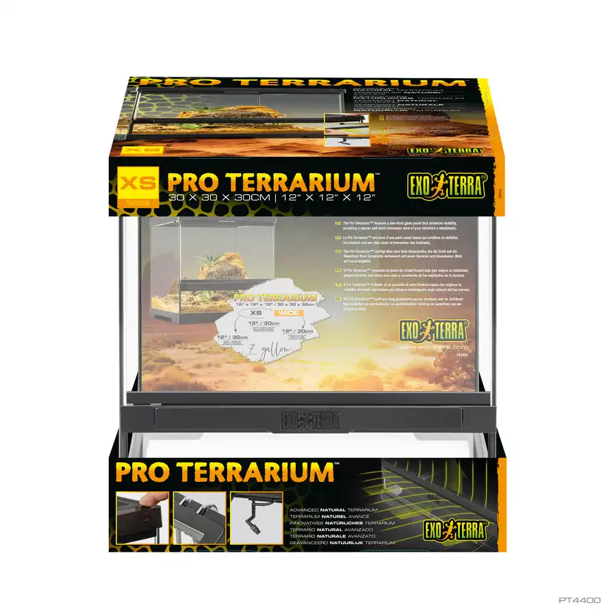 Exo Terra - Pro Terrarium-XS,30x30x45cm-TALL - 30 cm x 30 cm x 30 cm - Exo Terra - Comparador de precios