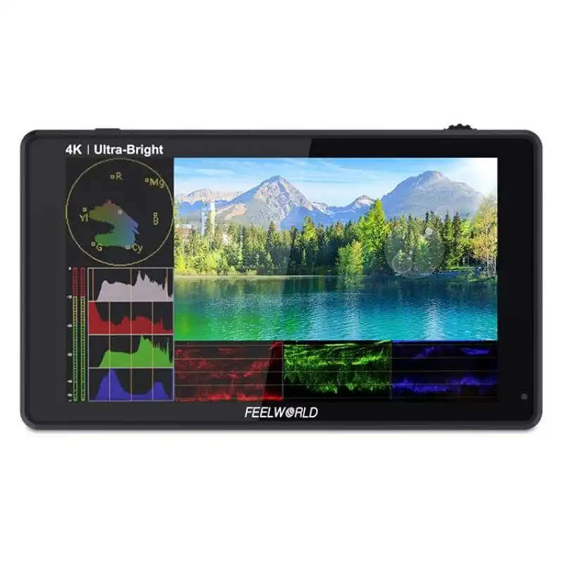 Feelworld LUT 6S Monitor de Cámara con Pantalla Táctil 6" 2600nit SDI HDR