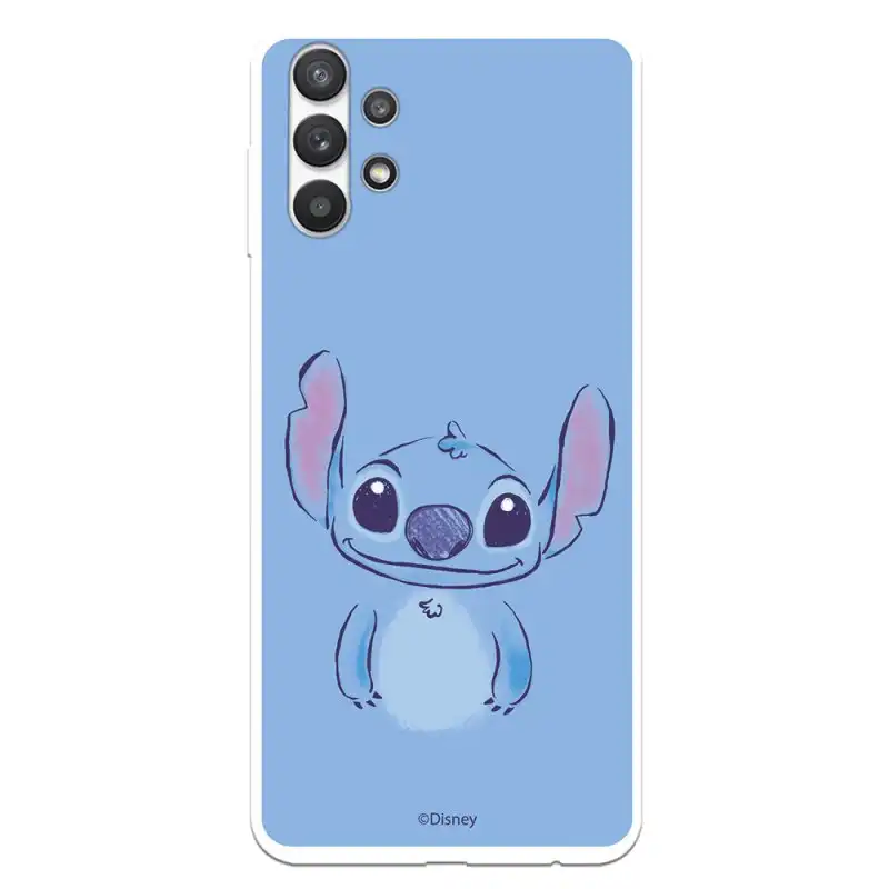 Funda Oficial de Disney Stitch Azul Lilo & Stitch para Samsung Galaxy A32 5G