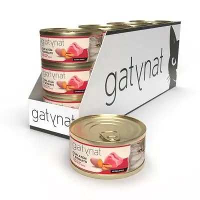 Gatynat Atún y boniato - 12 x 85 g - Dibaq - Comparador de precios