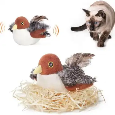 MCBOSON Detector de movimiento, juguete de hierba gatera para gato, gorrión - 1 artículo - Mcboson - Comparador de precios