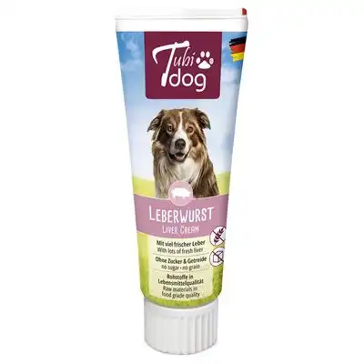 Paté de hígado Tubidog en tubo para perros - 75 g - TubiDOG - Comparador de precios