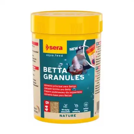 Sera Betta Granules Alimento para Bettas en Gránulos Nature, 44 gr - Sera - Comparador de precios