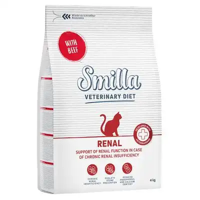 Smilla Veterinary Diet Renal con vacuno - 4 kg - Smilla Veterinary Diet - Comparador de precios