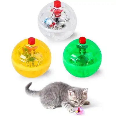 UAMLY  para gatos, pelota interactiva LED - 3 piezas - Uamly - Comparador de precios