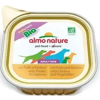 Almo Dog Pollo Y Verduras Menu Del Dia Bio 300 G - Mars - Comparador de precios