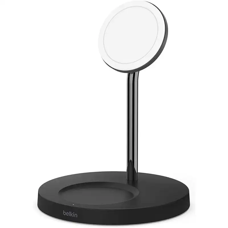 Belkin Boost Chargue Pro MagSafe Cargador Inalámbrico 2 en 1 Negro