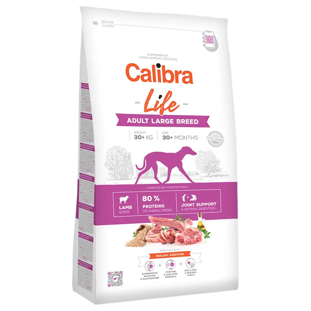 Calibra Life Adult Cordero Large Breed - 12 kg