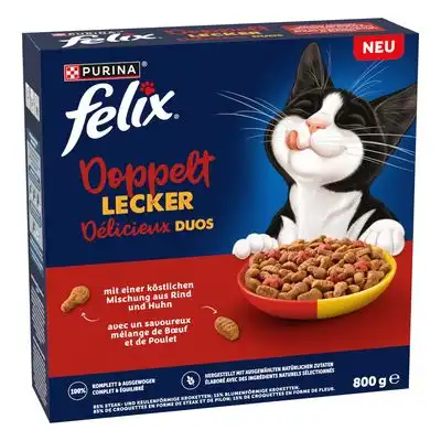 Felix Doblemente delicioso vacuno y pollo - 800 g - Felix - Comparador de precios