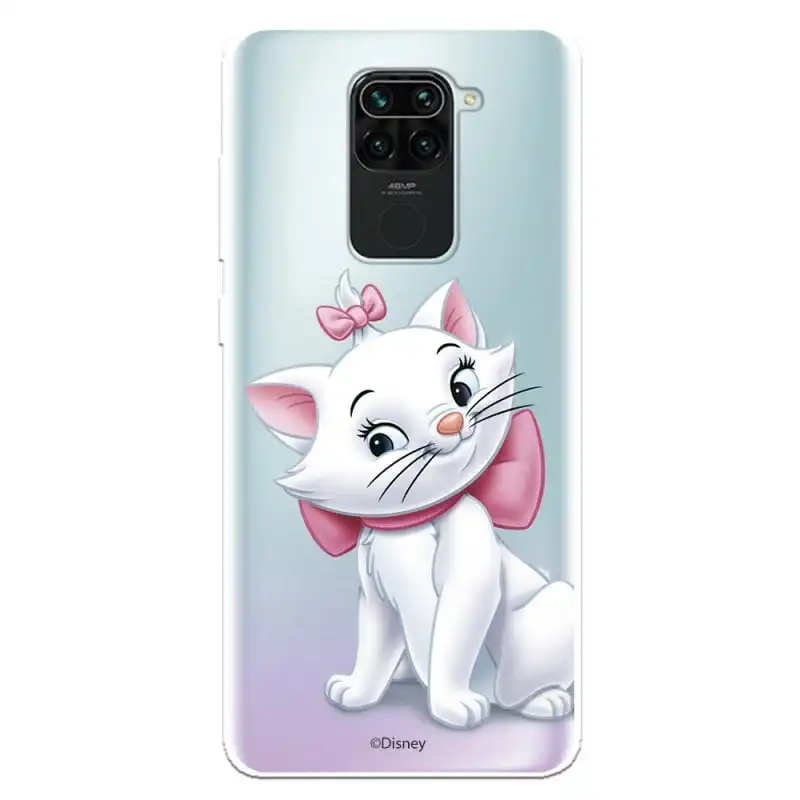 Funda Oficial Los Aristogatos de Disney Marie Silueta para Xiaomi Redmi Note 9