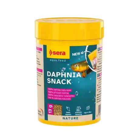Sera Daphnia Snack para Peces Nature, 13 gr - Sera - Comparador de precios