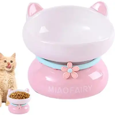 UAMLY Comedero de cerámica para gatos - Antivómito - 1 pieza - Uamly - Comparador de precios