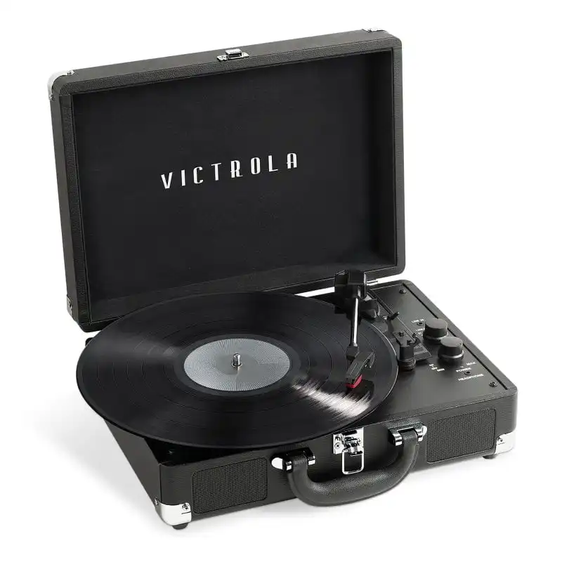 Victrola Tocasdicos Maleta Journy+ Negro