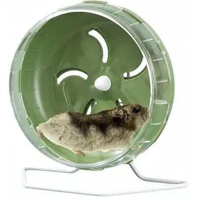 ZooVenture Rueda de ejercicio silenciosa para animales pequeños - Verde - Zooventure - Comparador de precios