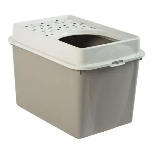 Cstore berty arenero moderno con pp reciclado marrón para gatos - Cstore - Comparador de precios