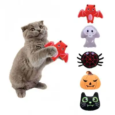 FurryFusion Juego de 5 juguetes de peluche con sabor menta gatos, Halloween - Artículo 5 - Furry Fusion - Comparador de precios
