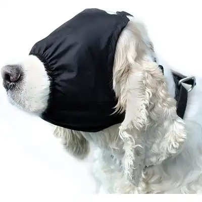 HausPets Antifaz relajante para perros - Anti-ansiedad, para mareo coche M - S - HausPets - Comparador de precios