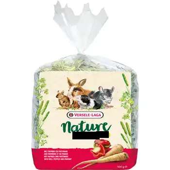 Nature Timothy Hay Bell Pepper & Parsnip 500g - Versele Laga - Comparador de precios