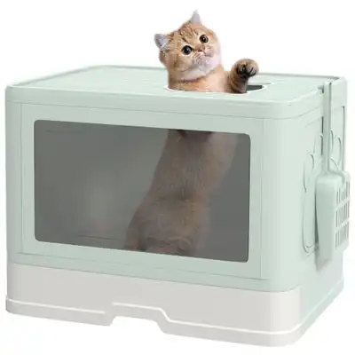 PawHut Arenero para Gato - Verde - PawHut - Comparador de precios