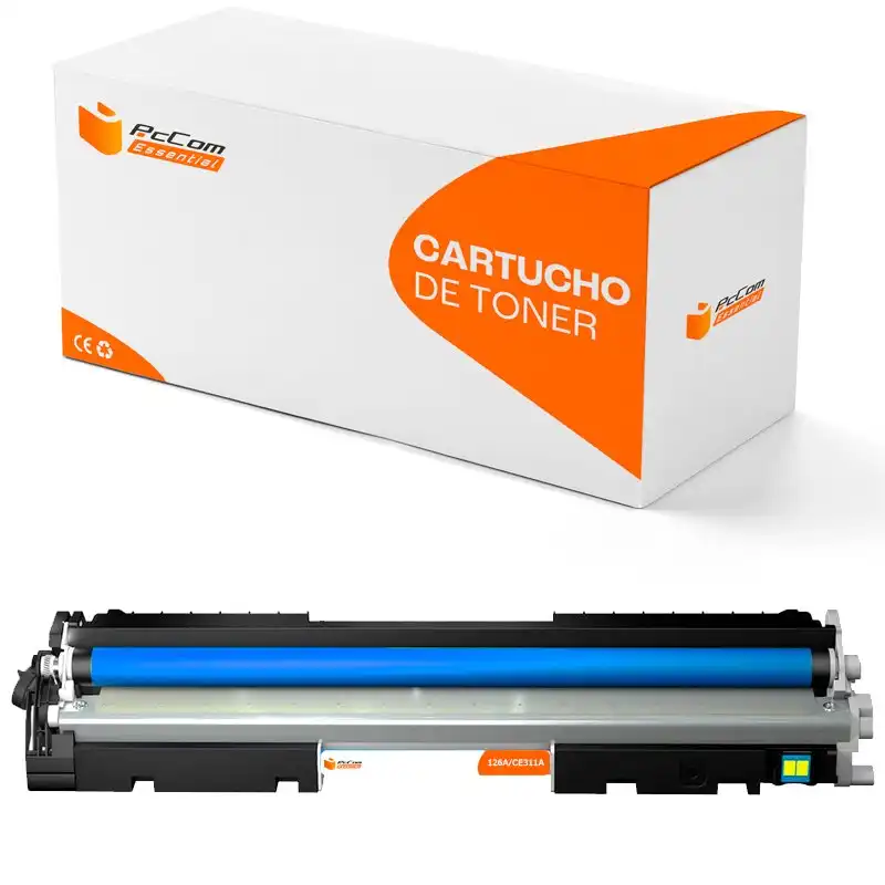 Pccom Essential Tóner Compatible HP CE311A/CF351A/126A/130A Cian