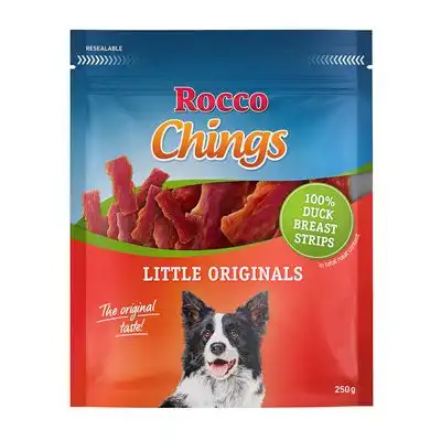 Rocco Chings Originals - Tiras cortas de pechuga de pavo 250 g - Rocco - Comparador de precios
