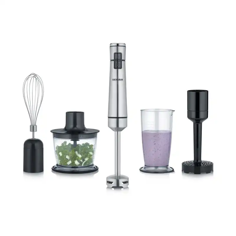 Severin SM 3775 Batidora de Mano 100 W Negra/Acero inoxidable