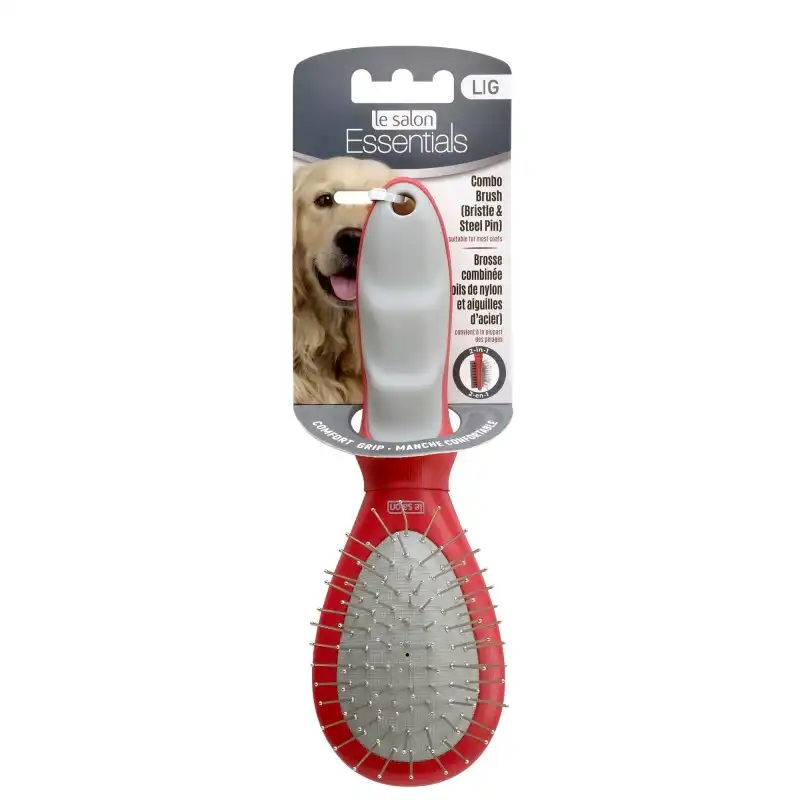 Cepillo Combinado para perros Essential Le Salon Pequeño - Le Salon - Comparador de precios
