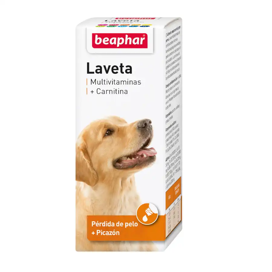 Beaphar Laveta Carnitina Vitaminas para perros