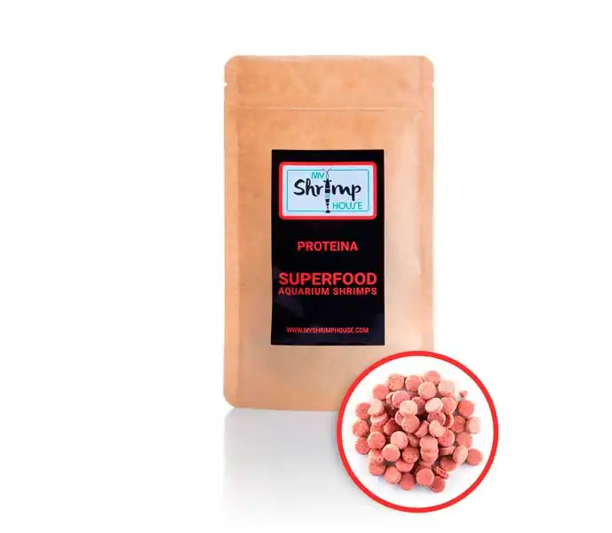 Comida Pastillas Proteina para gambas - My Shrimp House - Comparador de precios