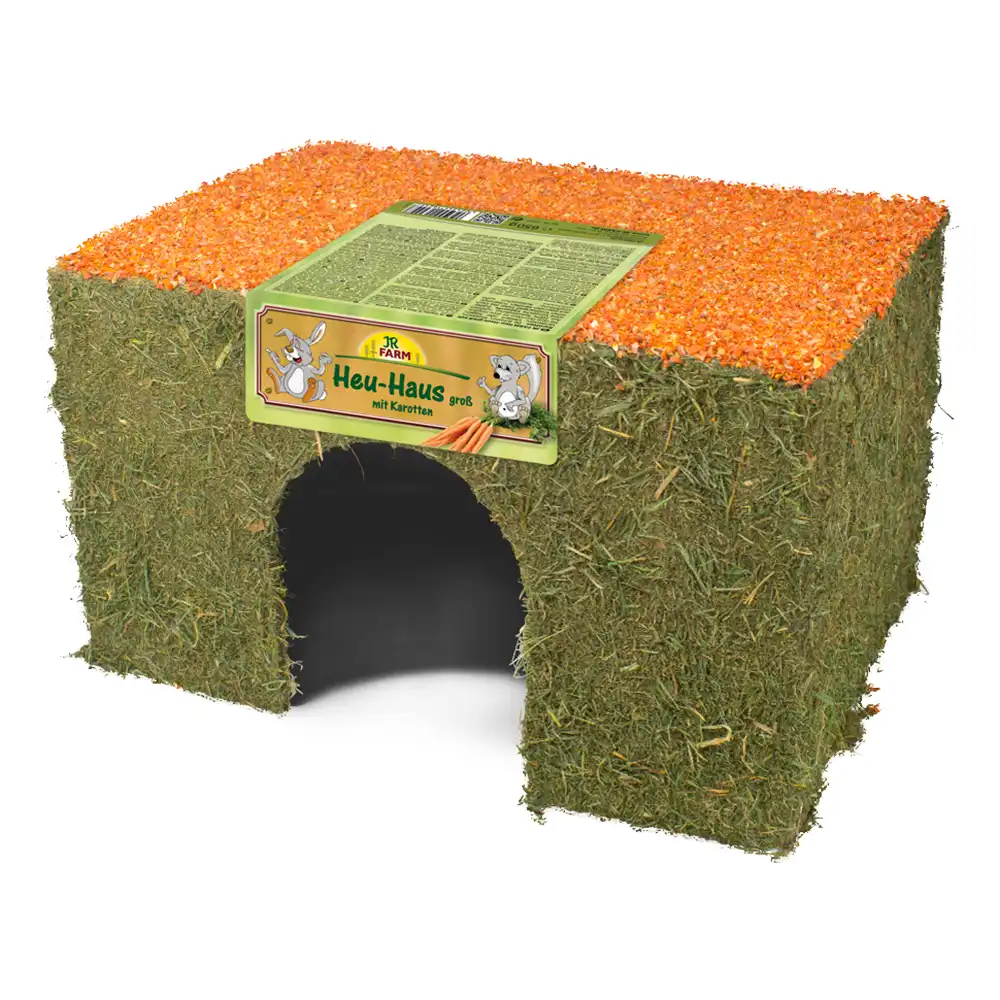 Jr Farm Casita de Heno con Zanahoria Grande 650 GR - JR Farm - Comparador de precios