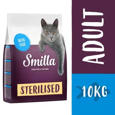 Smilla Adult Sterilised con pescado - 10 kg - Smilla - Comparador de precios
