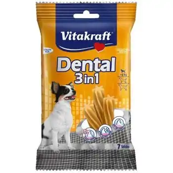 Vitakraft Dental 3-en-1 Xs - 70 G - Para Perros