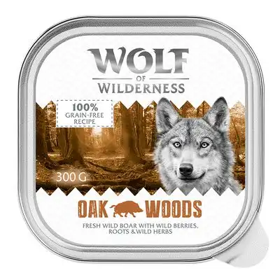 Wolf of Wilderness Adult - Monoproteico 6 / 24 x 300 g bol - 24 x 300 g: Oak Woods - Jabalí - Wolf of Wilderness - Comparador de precios