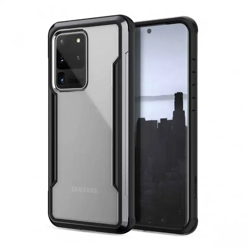 X-Doria Defense Shield Funda Negra para Samsung Galaxy S20 Ultra