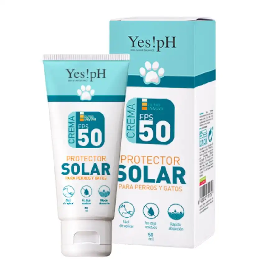 Yes!Ph Protector Solar en crema para perros y gatos