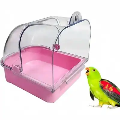 ZooVenture Bañera Parrot con tornillo externo - Rosa - Zooventure - Comparador de precios