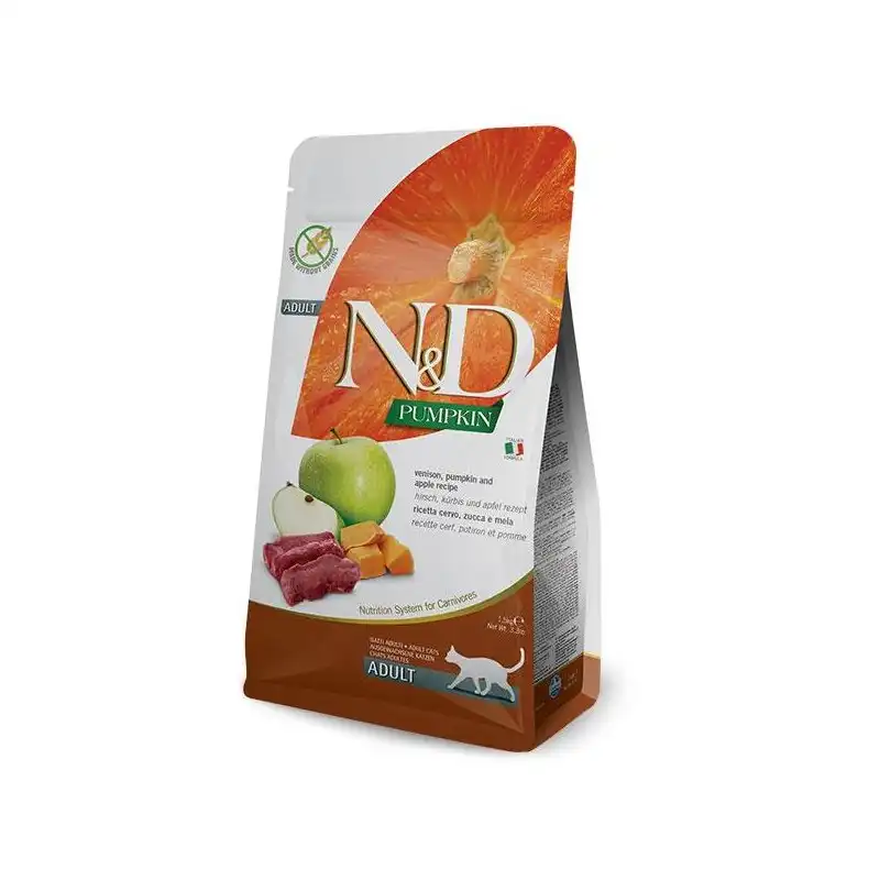 Farmina N&D Grain Free Pumpkin Adult Cat Venado 1.5 Kg - Farmina - Comparador de precios