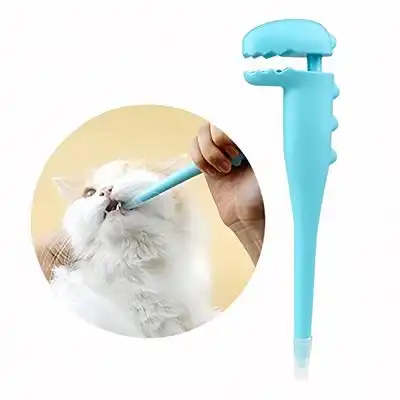FurryFusion Dispensador de medicamentos para perros y gatos - azul - Furry Fusion - Comparador de precios