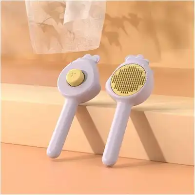HausPets Peine de acero inoxidable para eliminar el pelo de gato solo clic - Artículo 1 - HausPets - Comparador de precios