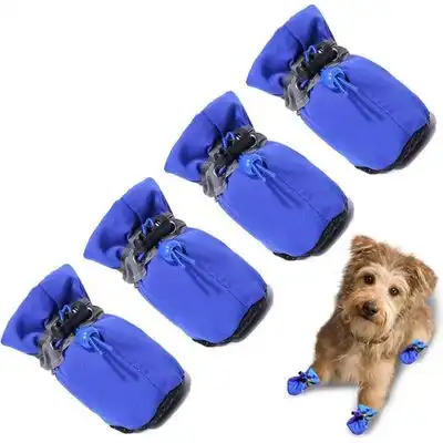 IntiMeg Botas de lluvia para perros - Azul XL - IntiMeg - Comparador de precios