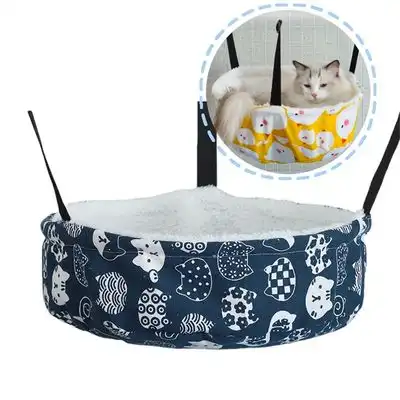 IntiMeg Hamaca ajustable para gatos - Azul - IntiMeg - Comparador de precios